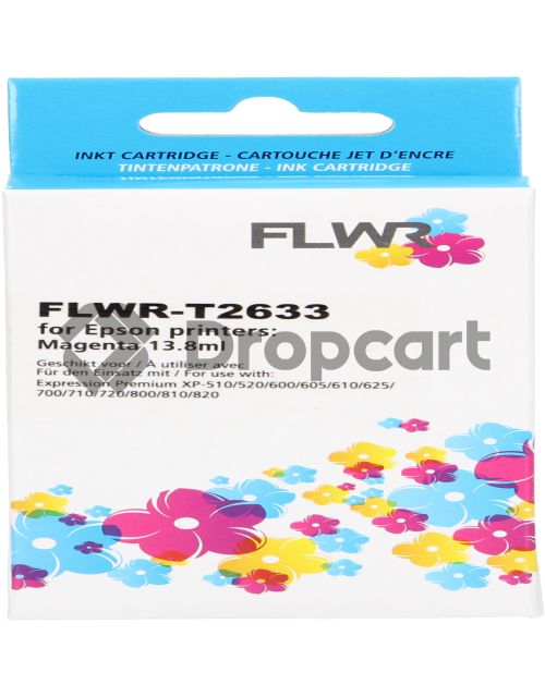 FLWR Epson 26XL magenta (Huismerk)