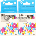 FLWR FLWR HP 21XL en 22XL Multipack zwart en kleur (Huismerk)