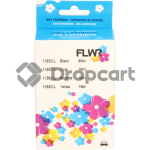 FLWR HP 932XL / 933XL Multipack zwart en kleur (Huismerk)