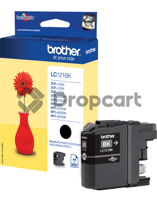 Brother LC-121BK zwart