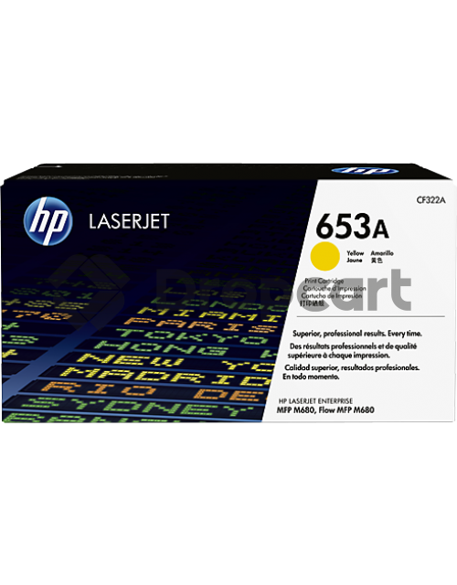 HP 653A geel