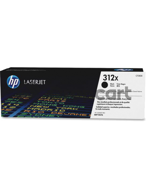 HP 312X zwart