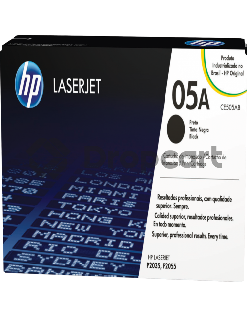 HP 05A 2-pack zwart