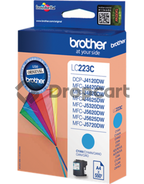 Brother LC-223C cyaan