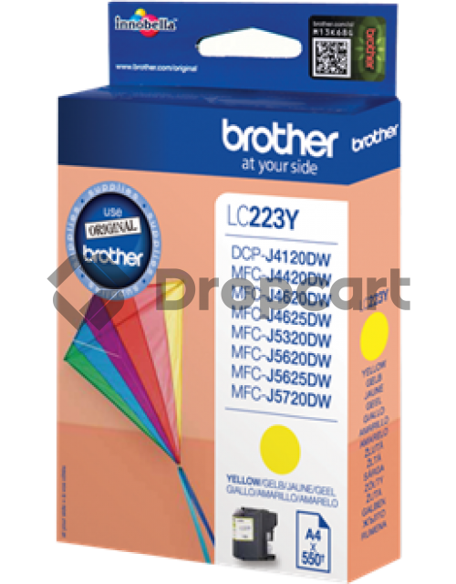 Brother LC-223Y geel