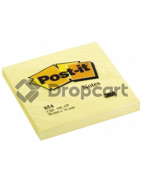 3M Post-it 76x76mm geel