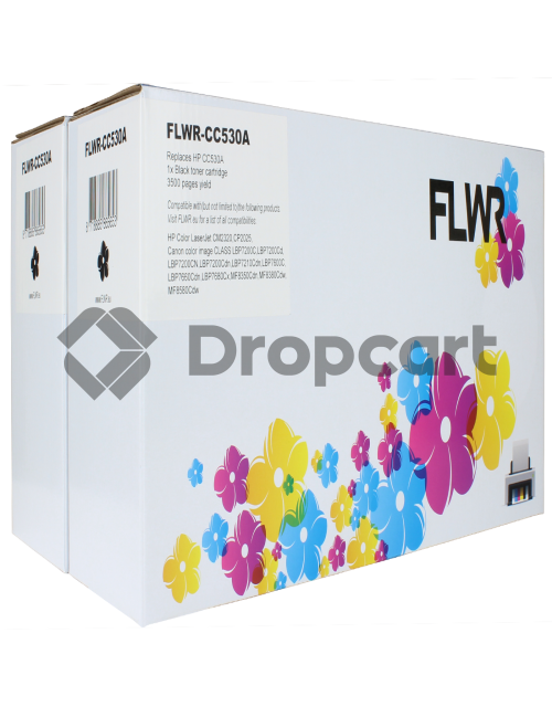 FLWR HP 304AD 2 pack zwart (Huismerk)