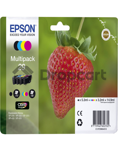 Epson 29 multipack zwart en kleur