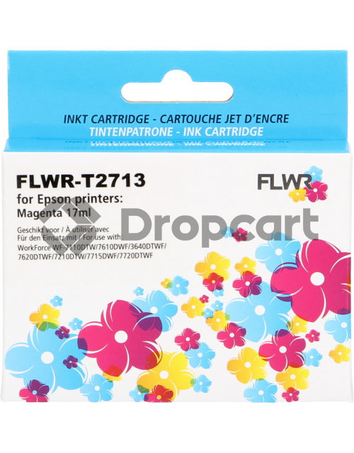 FLWR Epson 27XL T2713 magenta (Huismerk)