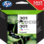 HP 301 Multipack zwart en kleur