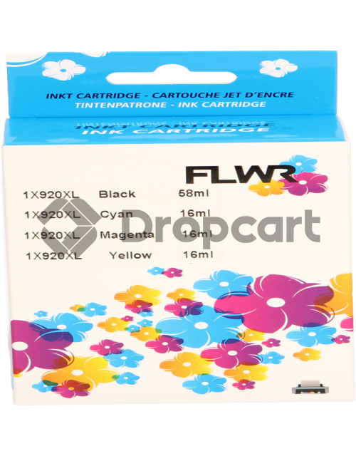 FLWR FLWR HP 920XL Multipack zwart en kleur (Huismerk)