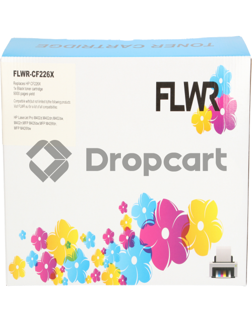 FLWR HP 26X zwart (Huismerk)