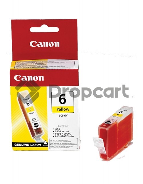 Canon BCI-6Y geel