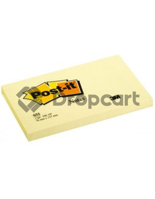 3M Post-it 76x127mm geel