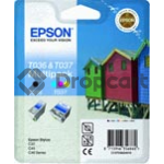 Epson T036 en T037 value pack zwart en kleur