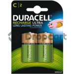 Duracell C HR14 Rechargeable 2 stuks, 3000 mAh