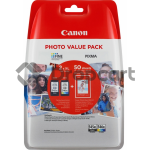 Canon PG-545XL / CL-546XL multipack met fotopapier zwart en kleur