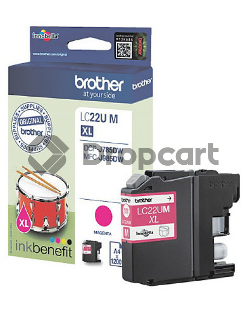 Brother LC-22U XL magenta