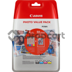 Canon CLI-571XL Multipack met fotopapier zwart en kleur