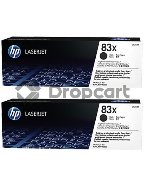 HP 83X multipack zwart