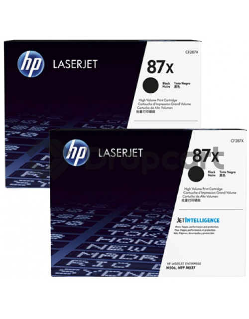 HP 87X 2-pack zwart