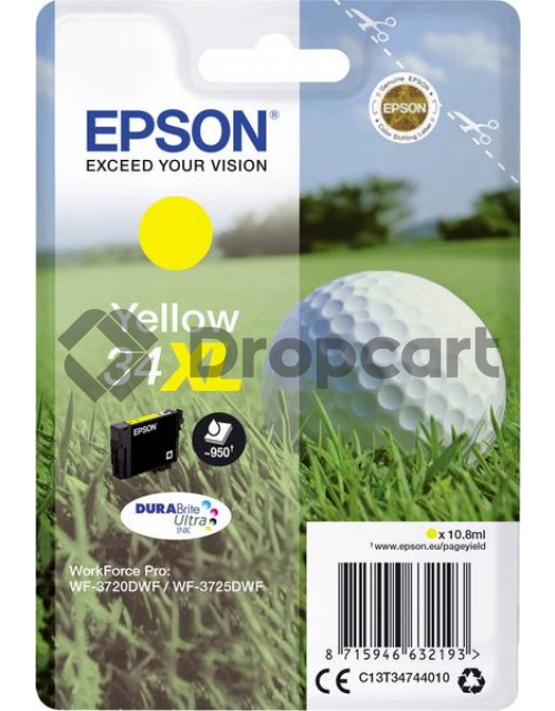 Epson 34XL geel